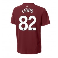 Manchester City Rico Lewis #82 Tredjeställ 2024-25 Kortärmad